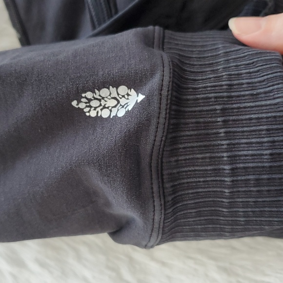 26. Free People Scoop Neck Good Karma Bra Washed Black - Picture 9 of 14